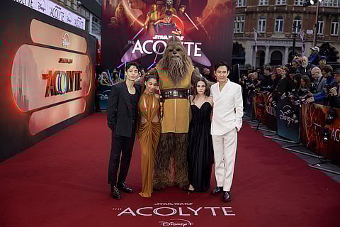 Manny Jacinto, Amandla Stenberg, Chewbacca, Dafne Keen And Lee Jung-jae
